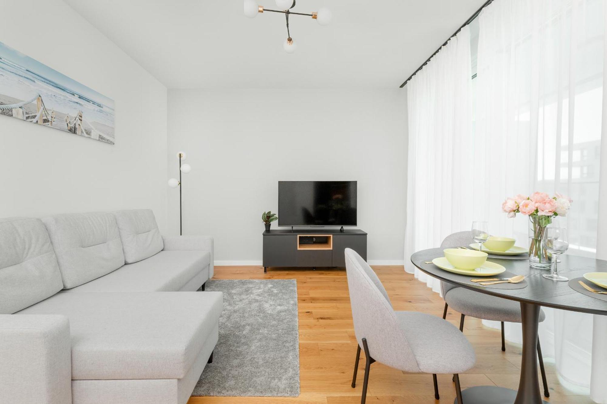 Apartament Na 15 Pietrze Z Widokiem Na Zatoke W Gdyni I Parkingiem By Noclegi Renters Gdynia Eksteriør bilde